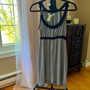 Max Studulio Black and White Stripe Summer Dress